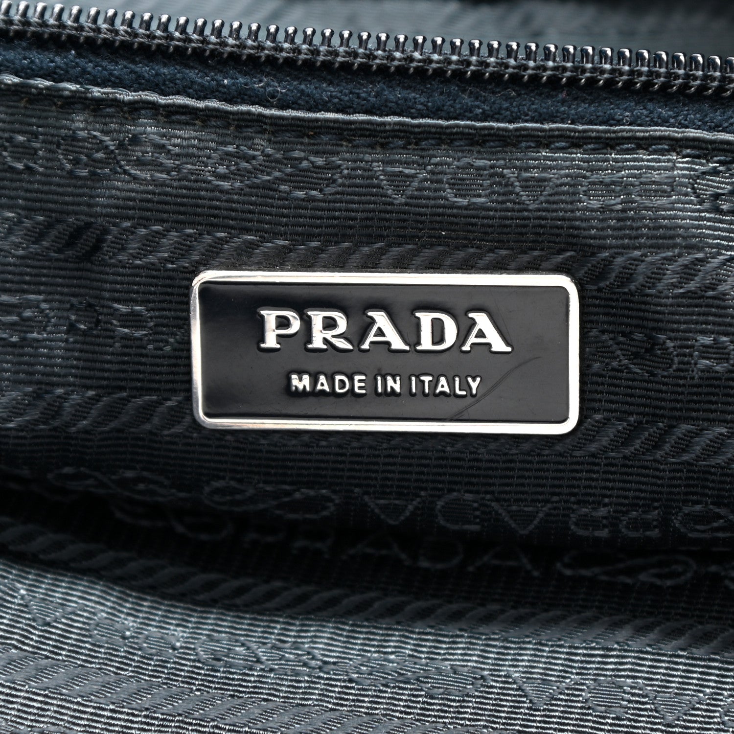 Prada Tessuto Nylon Tote Blue 5 of 16