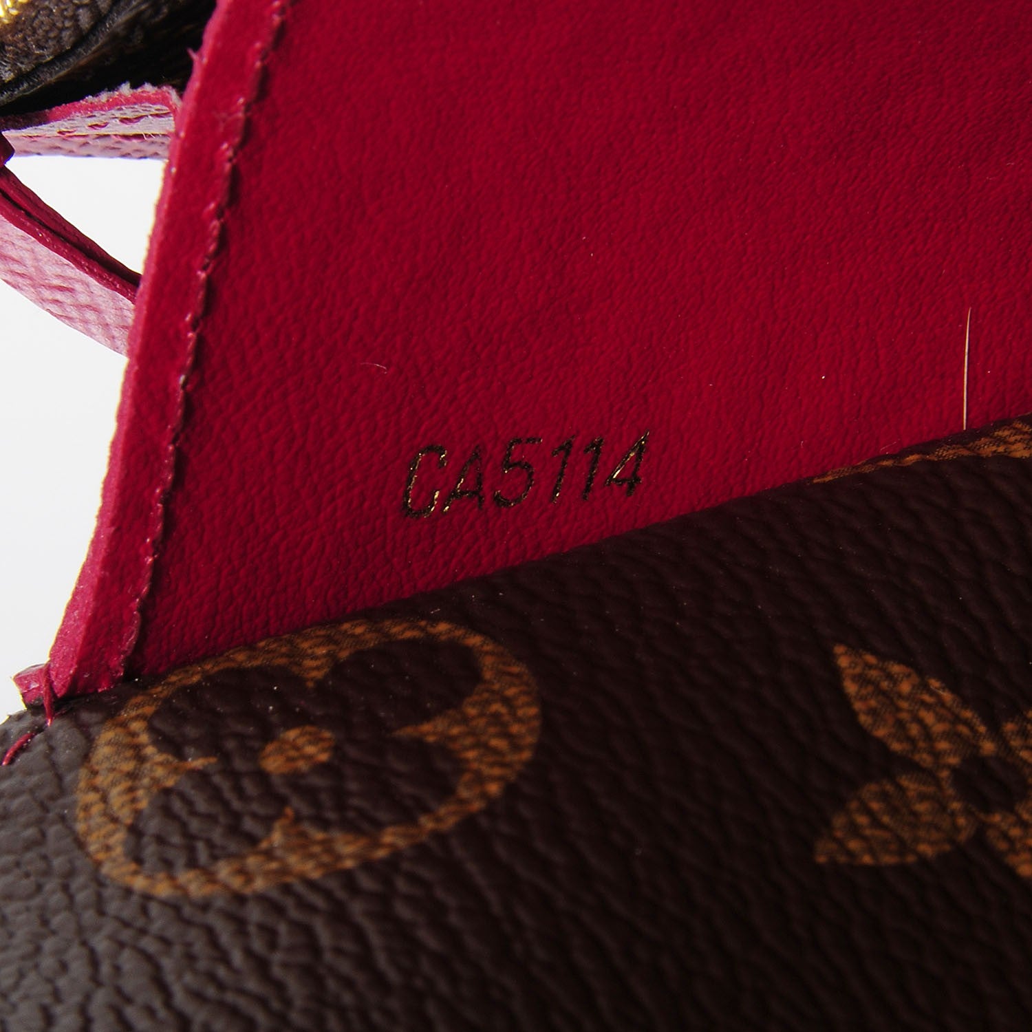 Louis Vuitton Monogram Emilie Wallet Fuchsia 7 of 7
