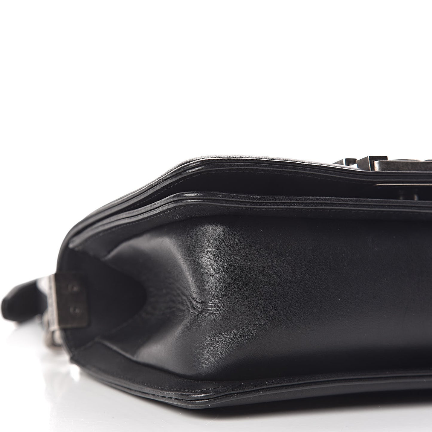 Galuchat Stingray Small Boy Flap Black