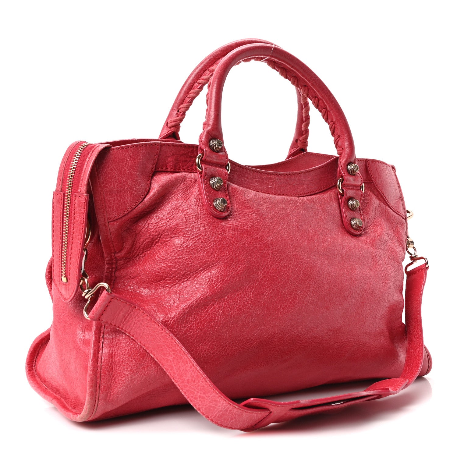 Balenciaga Agneau Giant 12 Rose Gold Hardware City Rose Thulian 4 of 11