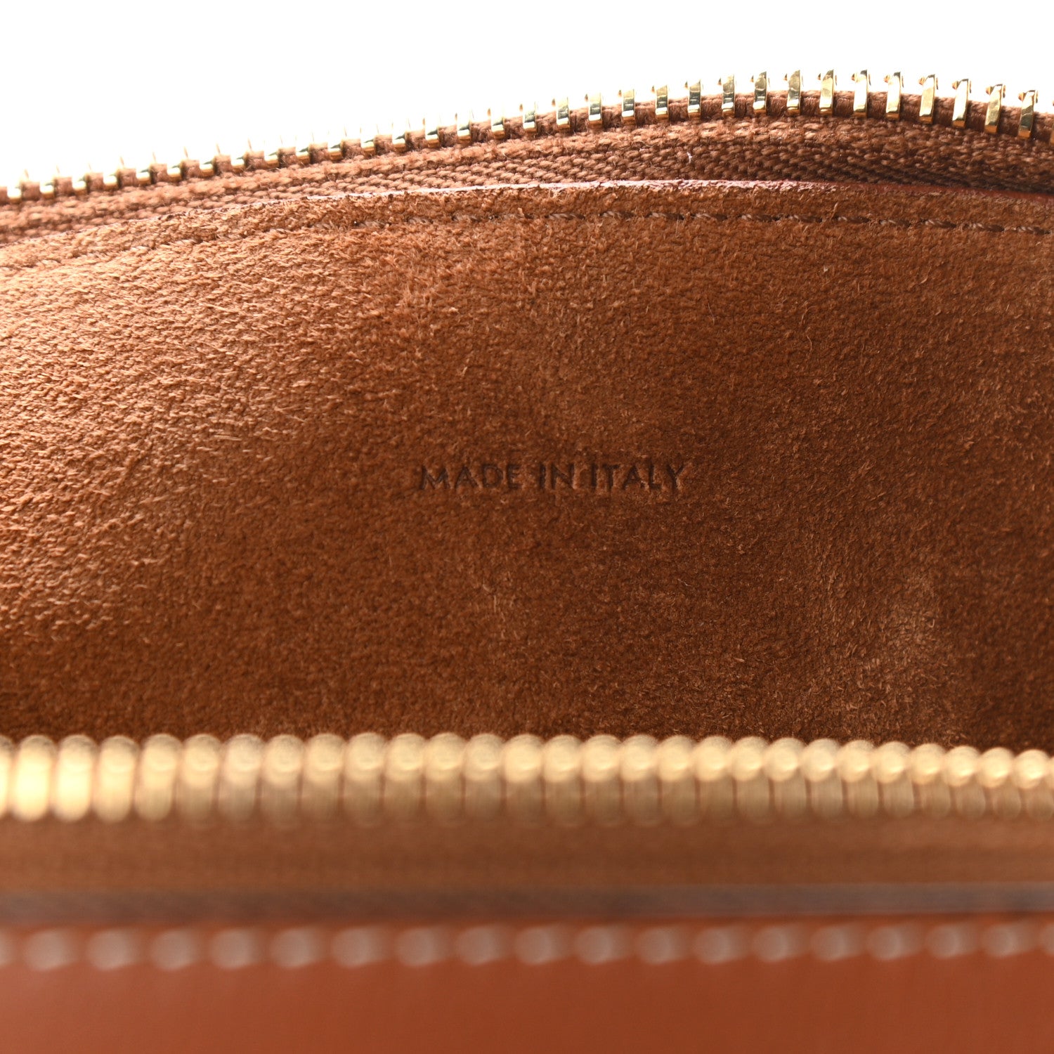 Celine Supple Calfskin Medium Romy Shoulder Bag Tan 7 of 11
