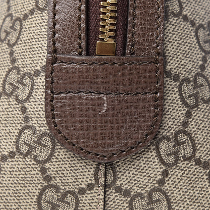 Gucci GG Supreme Monogram Web Medium Ophidia Top Handle Dome Bag Brown 13 of 13