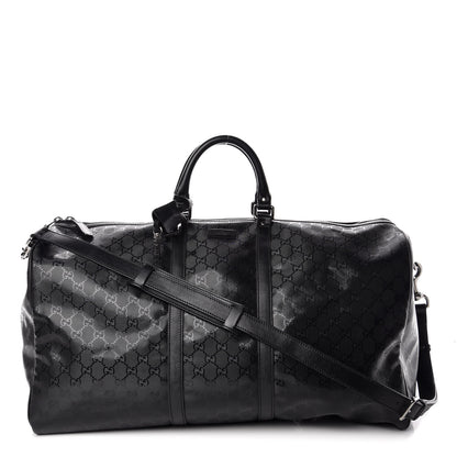 Gucci Imprime Monogram Large Carry On Duffle Black 1 of 9