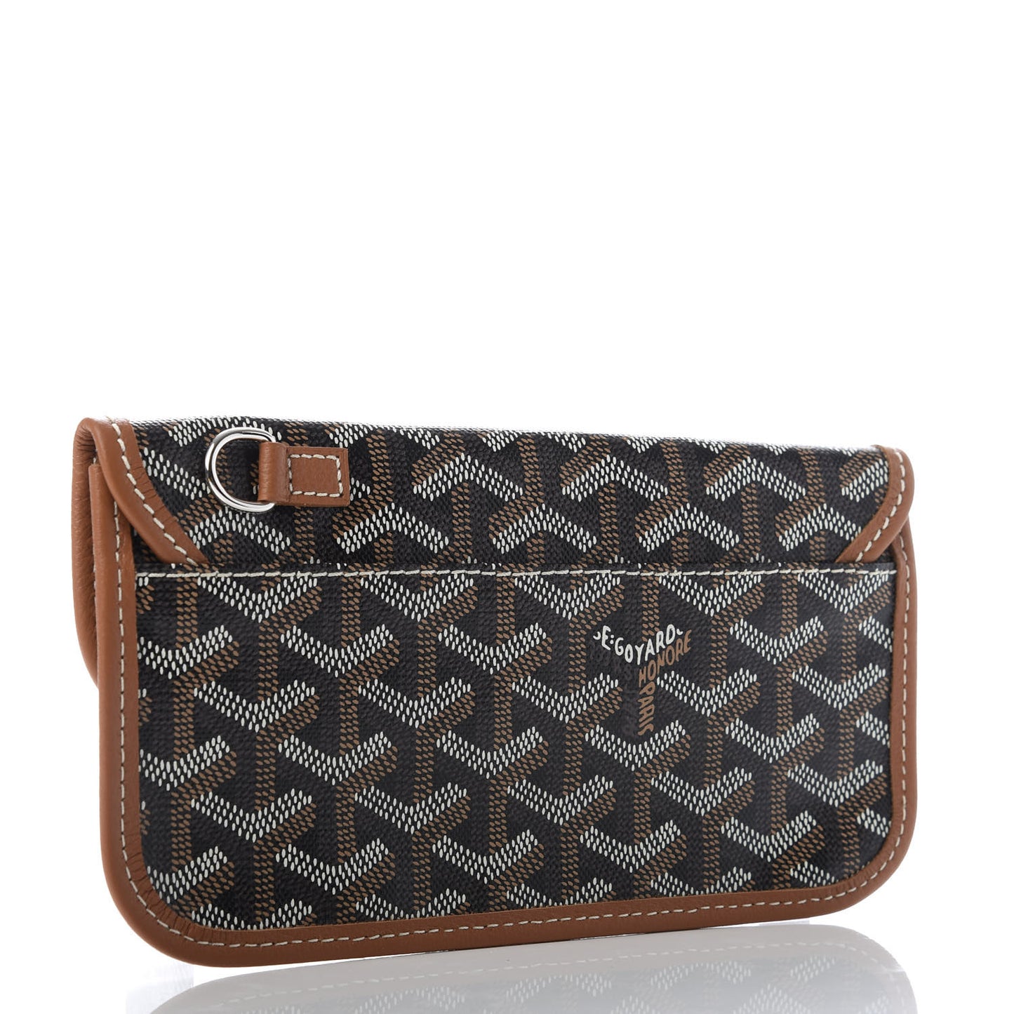 Goyardine Pouch Black Gold
