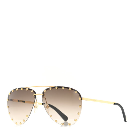 The Party Aviator Gradient Sunglasses Z0926U Brown