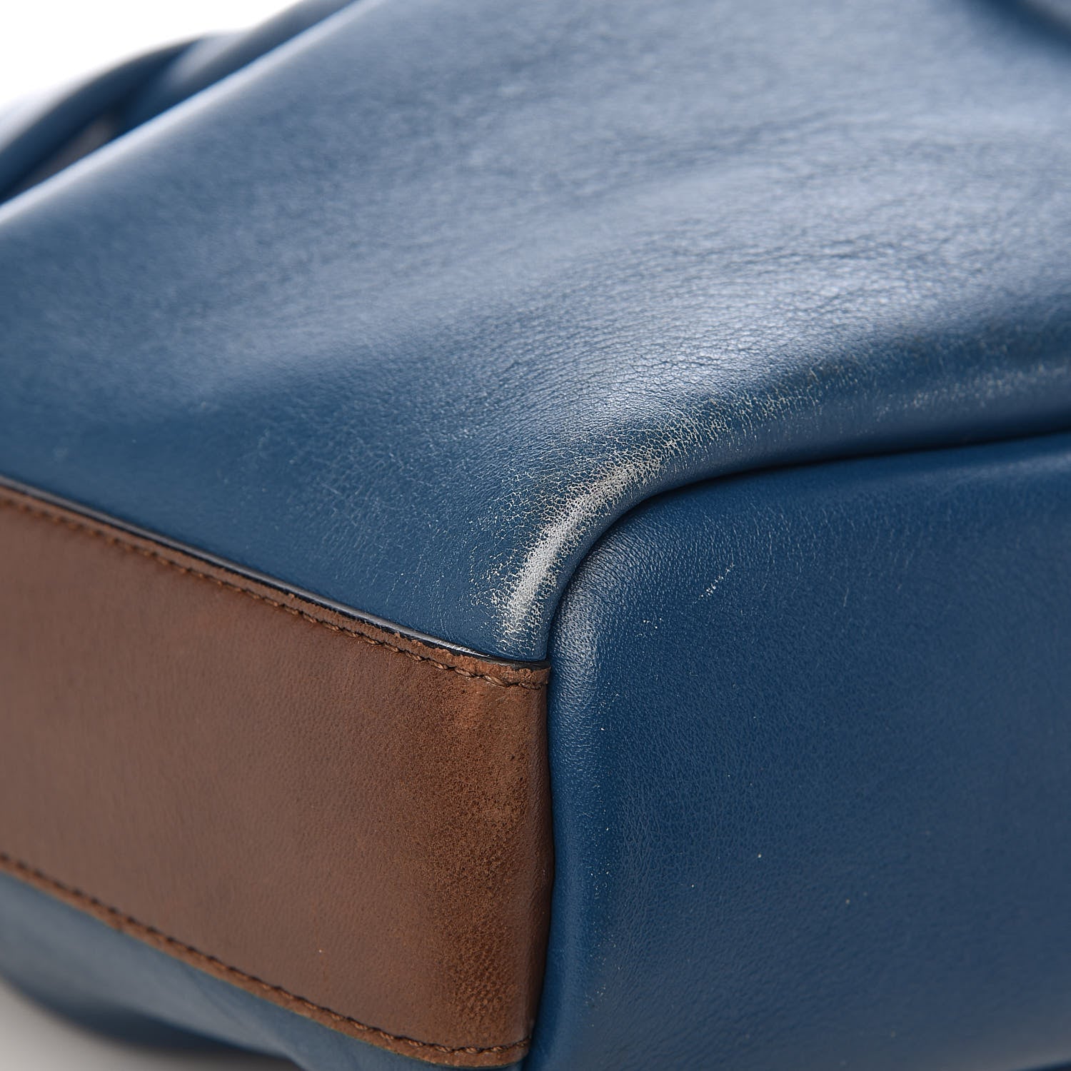 Chloe Calfskin Small Emma Bucket Blue 12 of 16