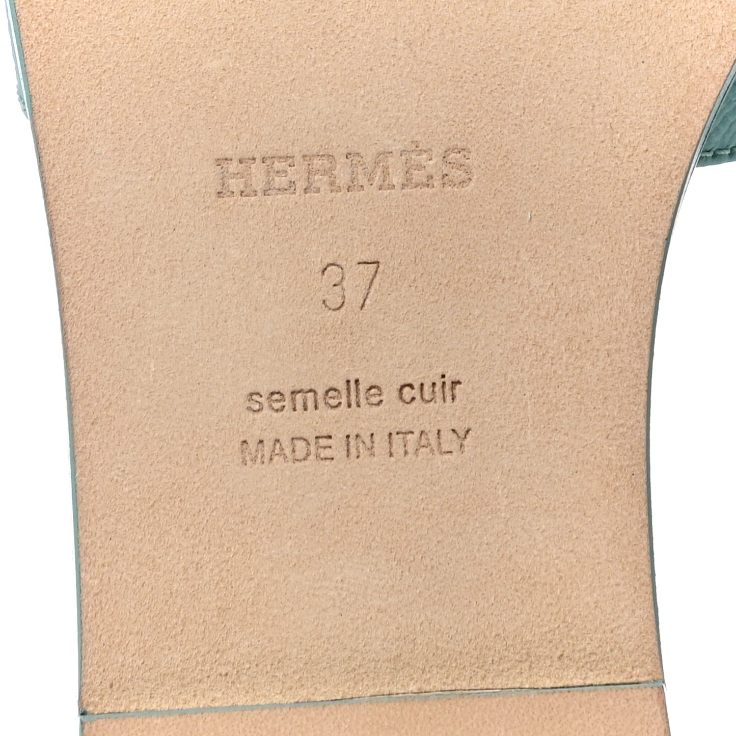 Epsom Oran Sandals 37 Vert Embrun