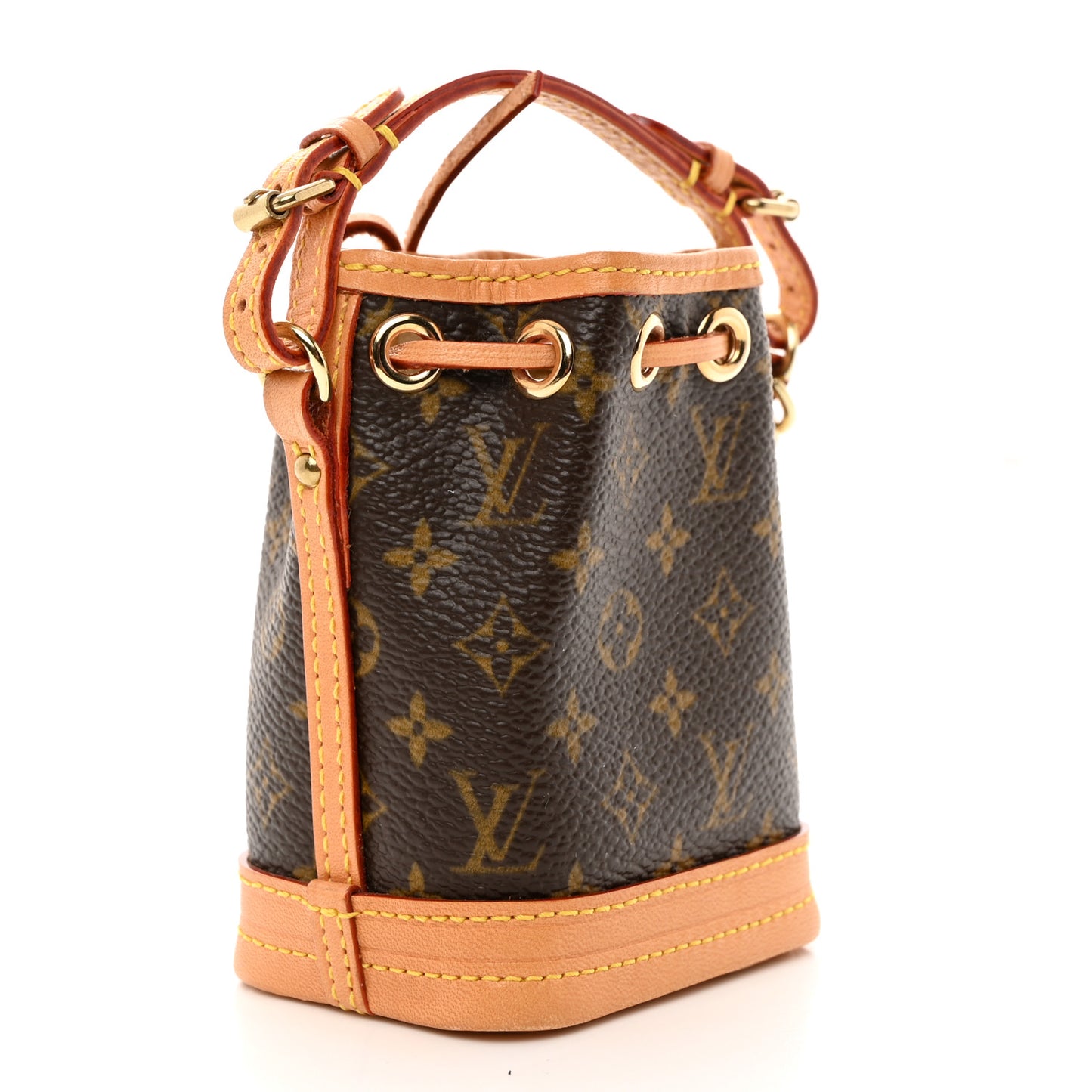 Monogram Micro Noe Bag Charm Key Ring