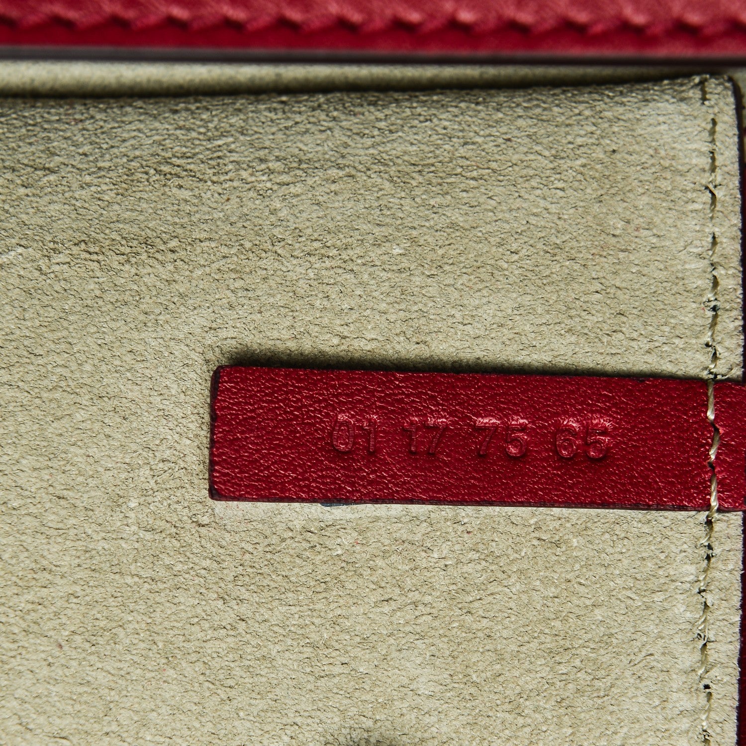 Chloe Suede Calfskin Mini Faye Shoulder Bag Tulip Red 7 of 11