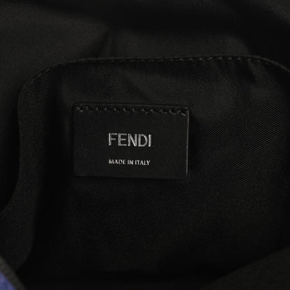 Fendi Nylon Vitello Century Vocabulary Camera Bag Blue Cobalto Blue Neon Sunflower 6 of 7