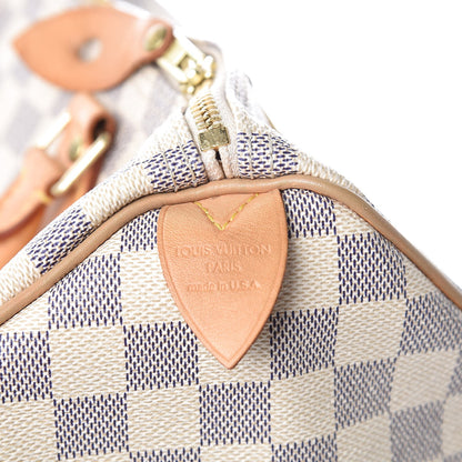 Louis Vuitton Damier Azur Speedy 30 6 of 11