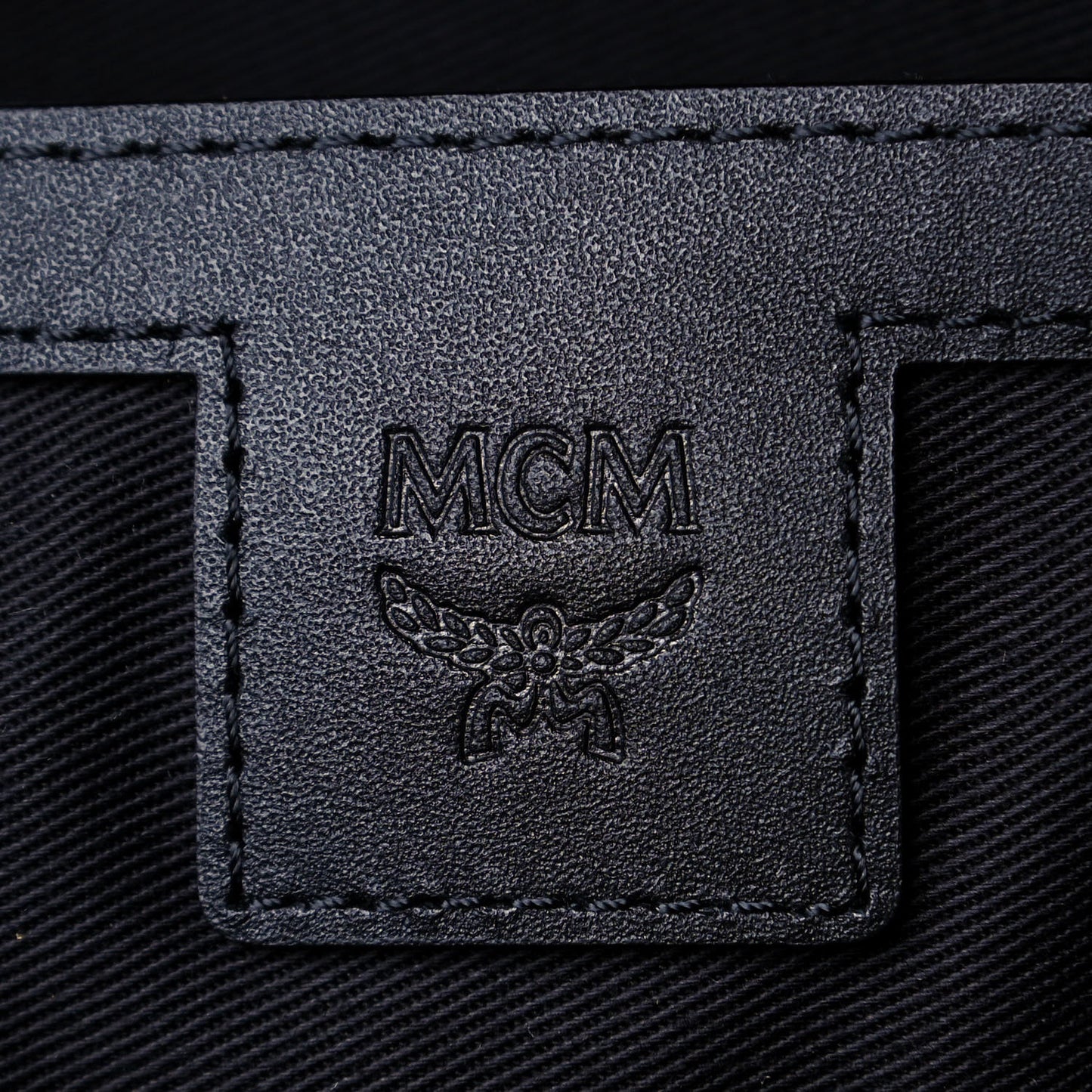 Visetos Medium Stark Backpack Black Cognac