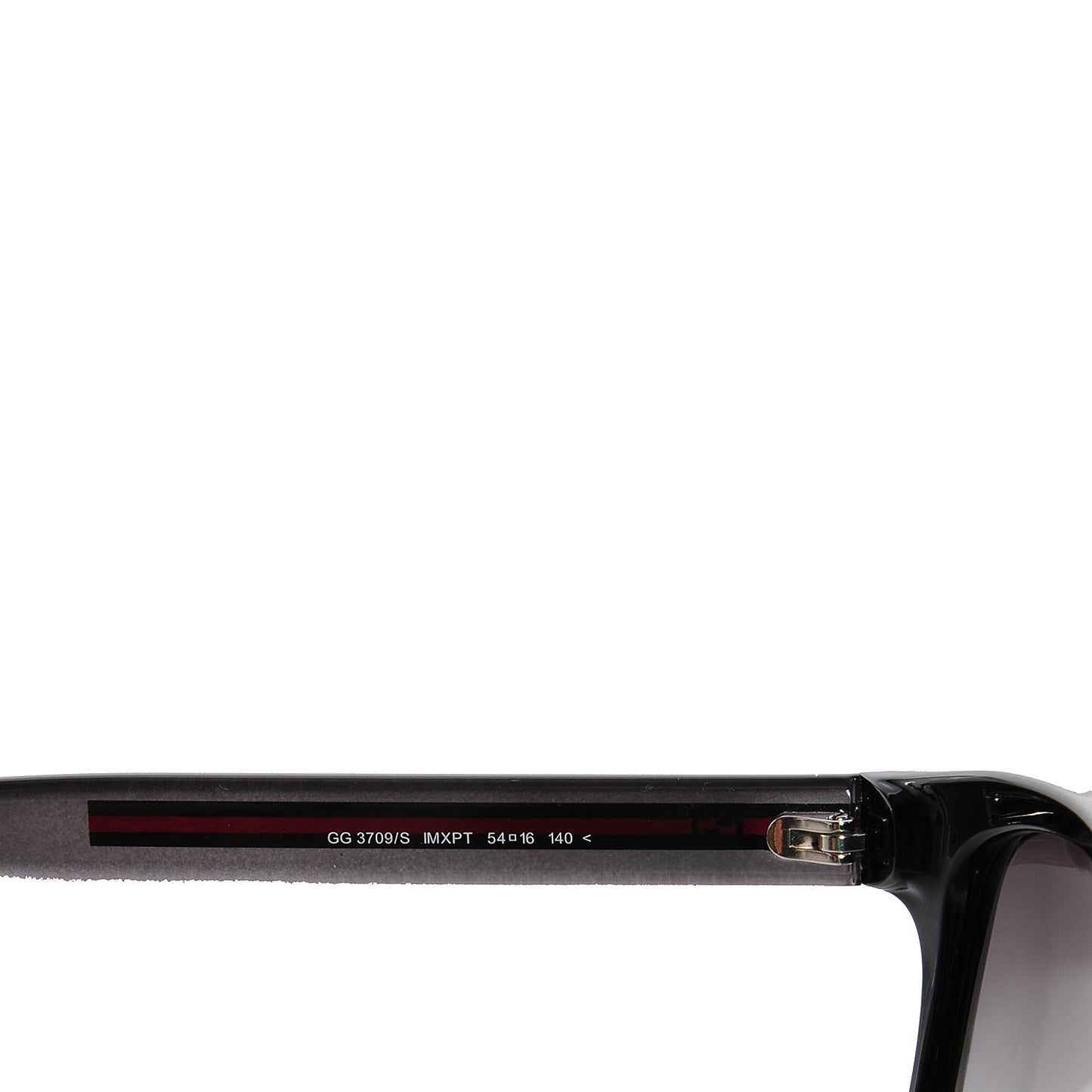 Bio-Based Frame Rectangle Web Sunglasses 3709/S Black