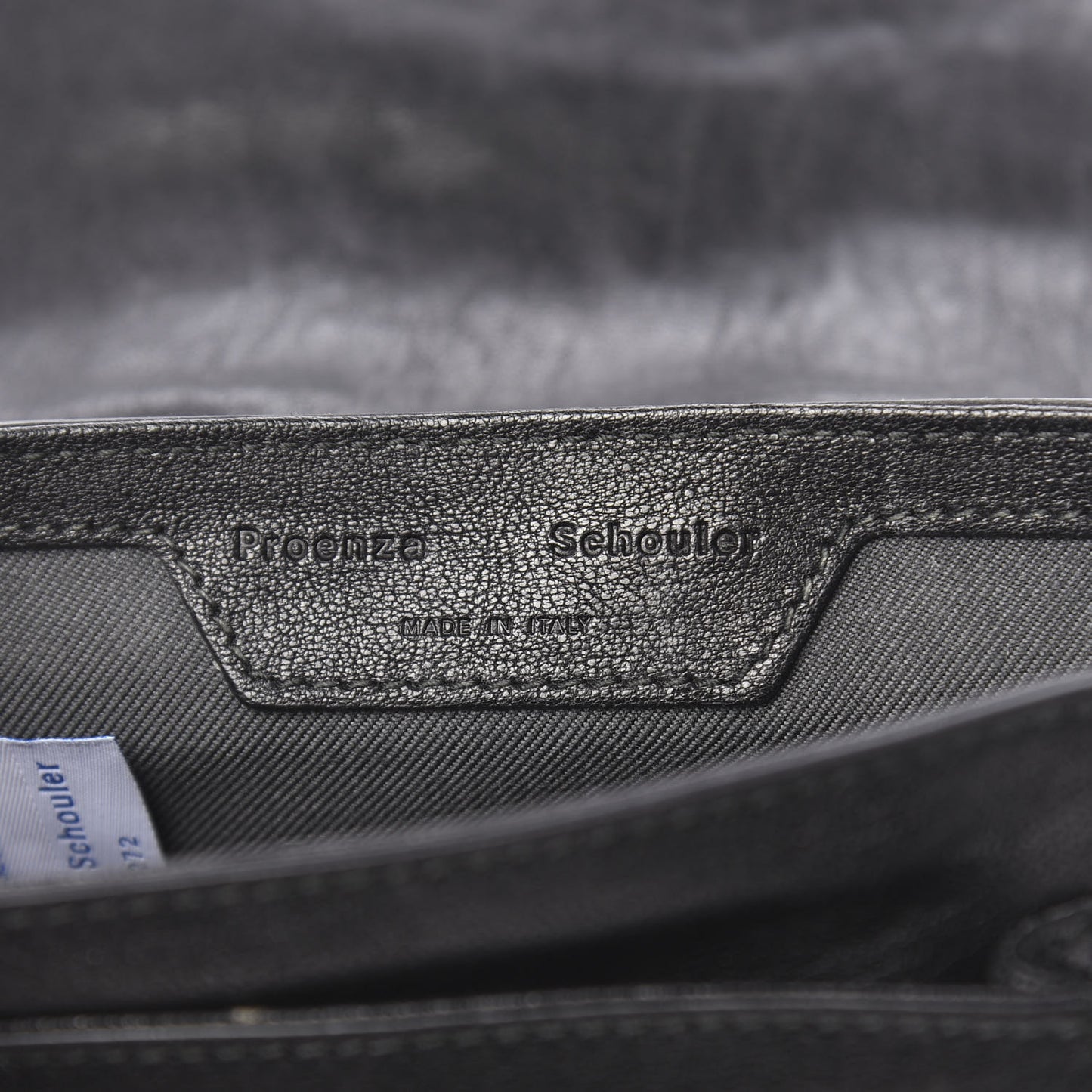 Lambskin Micro PS1 Satchel Black
