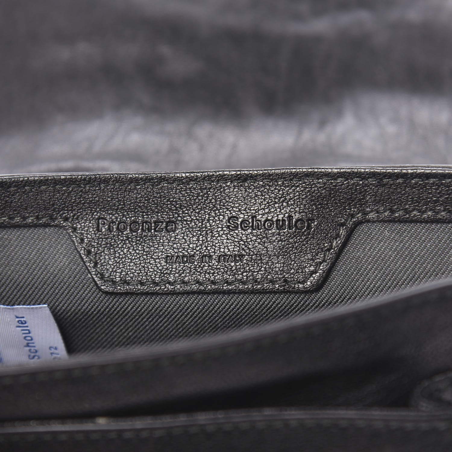 Proenza Schouler Lambskin Micro PS1 Satchel Black 6 of 9