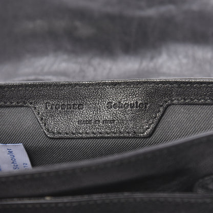 Proenza Schouler Lambskin Micro PS1 Satchel Black 6 of 9