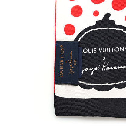 Louis Vuitton LV x YK Infinity Dots Bandeau Red White 3 of 3