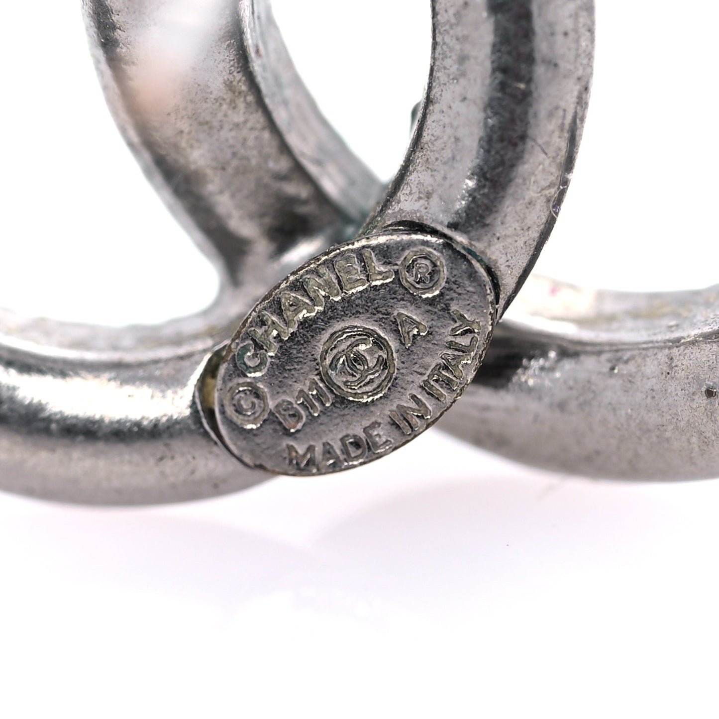 CC Earrings Silver