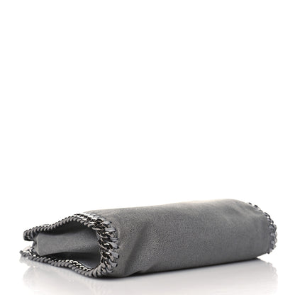 Stella McCartney Shaggy Deer Mini Falabella Fold Over Tote Light Grey 4 of 9