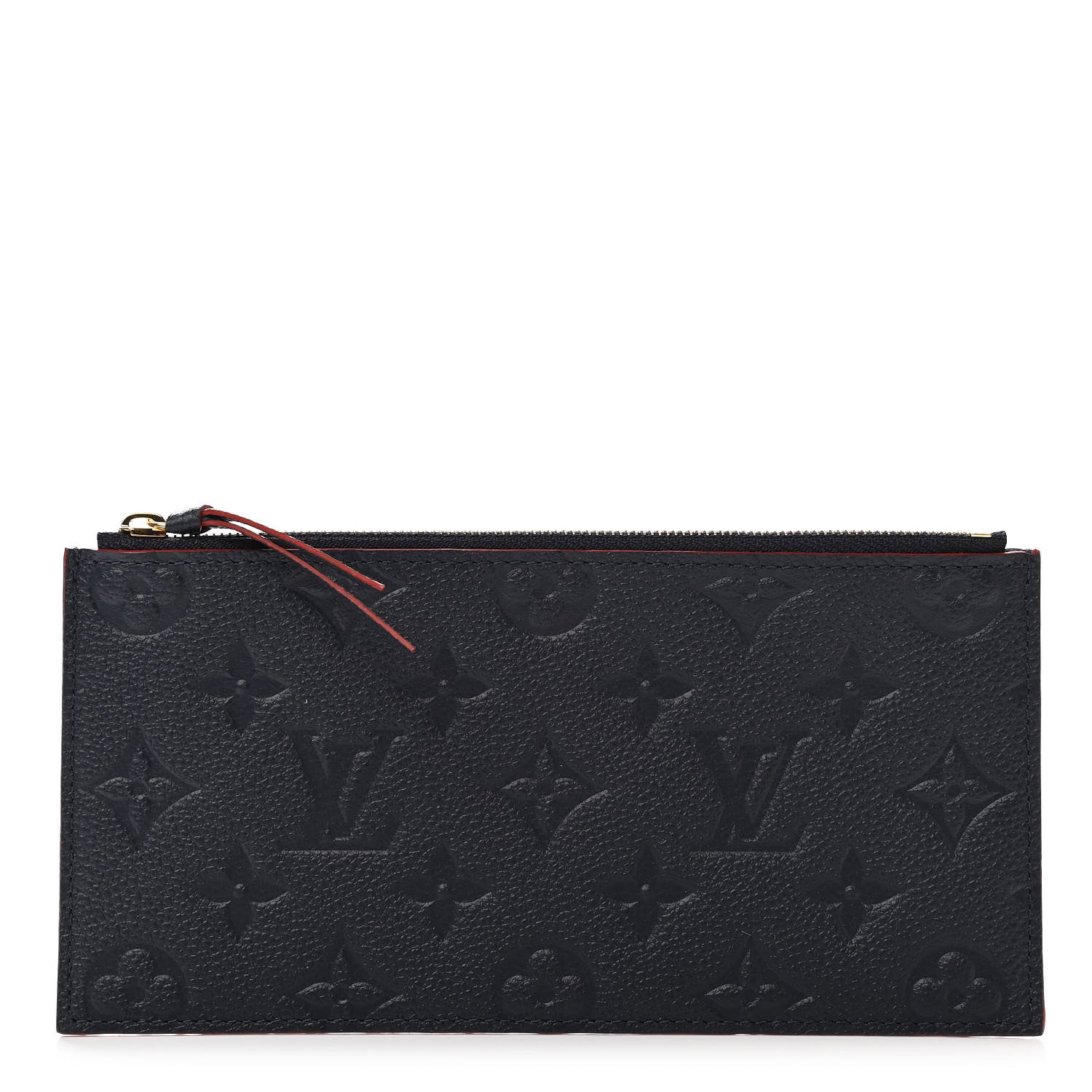 Louis Vuitton Empreinte Felicie Chain Wallet Zippered Insert Marine Rouge 1 of 7