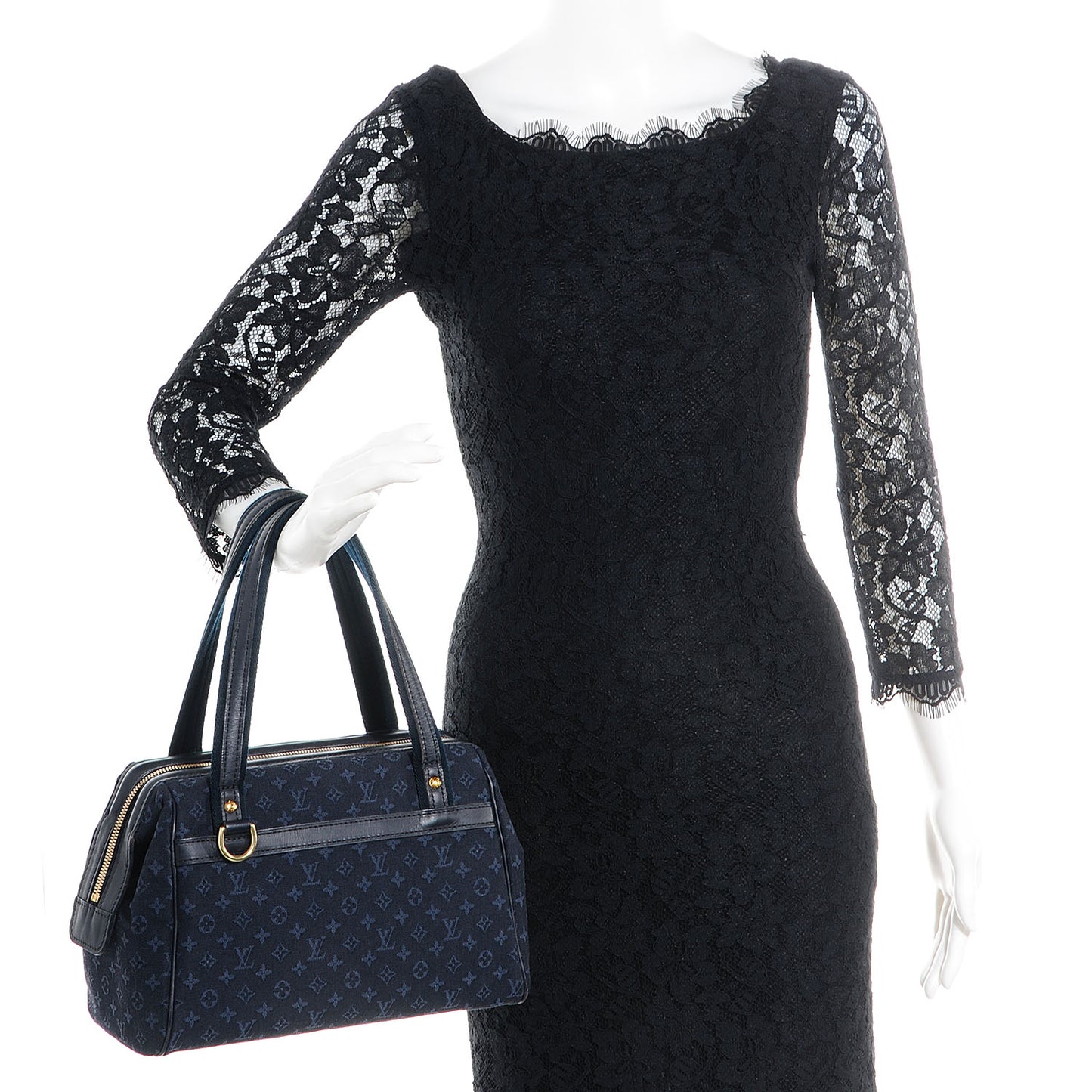 Mini Monogram Josephine PM Blue
