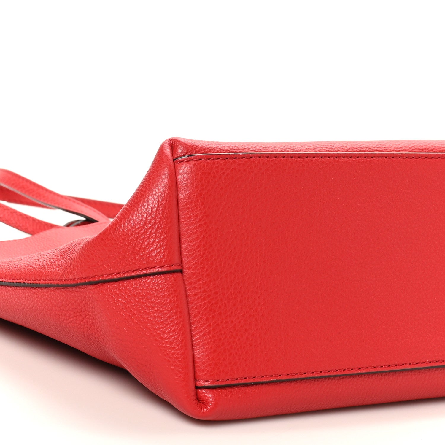 Jimmy Choo Grainy Calfskin Nine2Five East West Tote Red 10 of 11