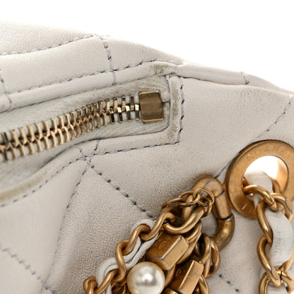 Chanel Lambskin Quilted All About Chains Waist Belt Bag White 11 of 11