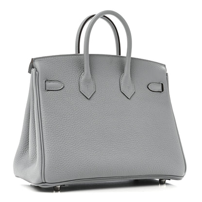 Hermes Togo Birkin 25 Gris Pantin 3 of 11