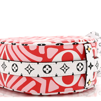 Louis Vuitton Monogram Giant Crafty Boite Chapeau Souple PM Rouge Rose Creme 9 of 9