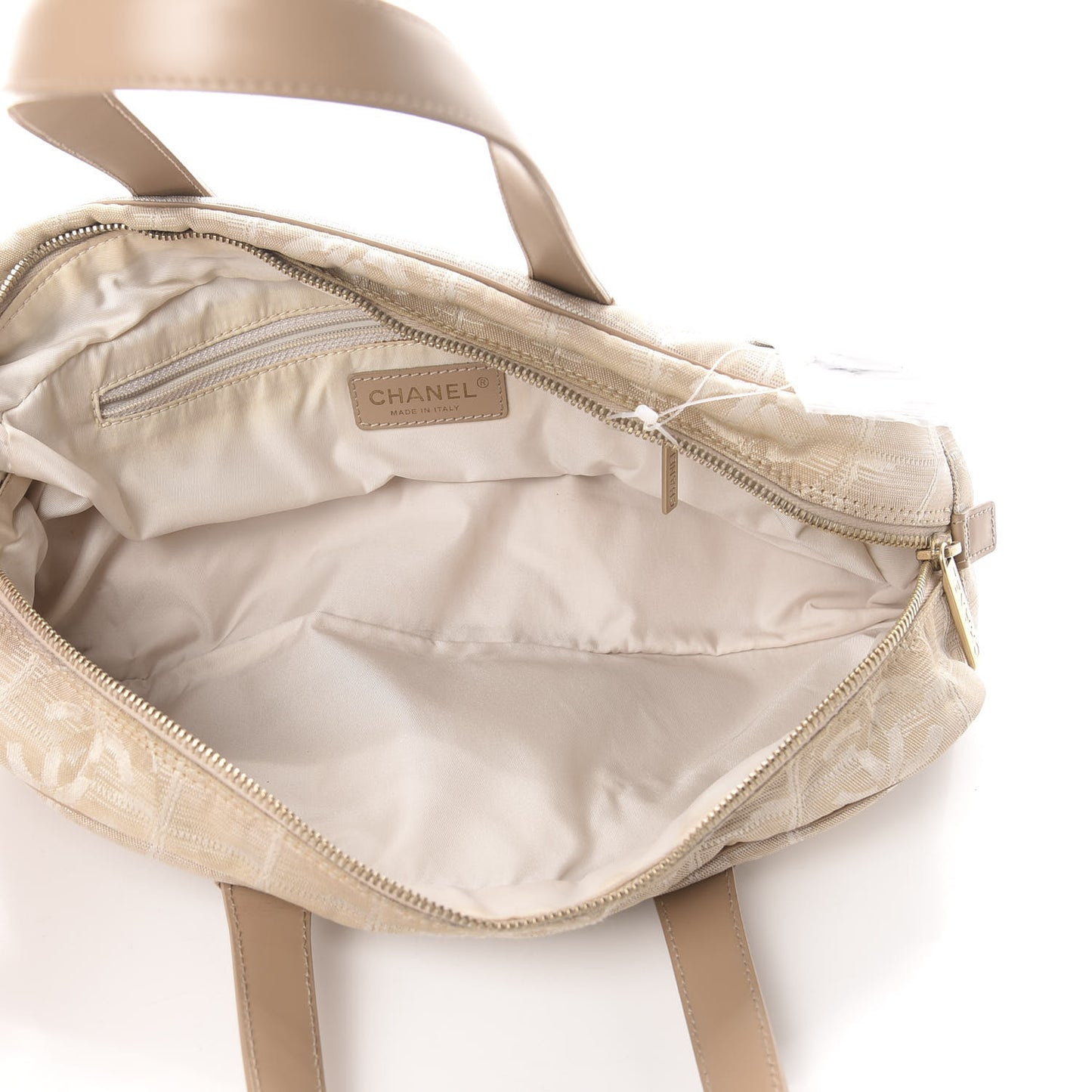 Nylon Travel Bowler Beige