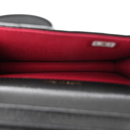 Chanel Caviar Quilted Twist Your Buttons Coin Purse With Chain Black 5 of 12