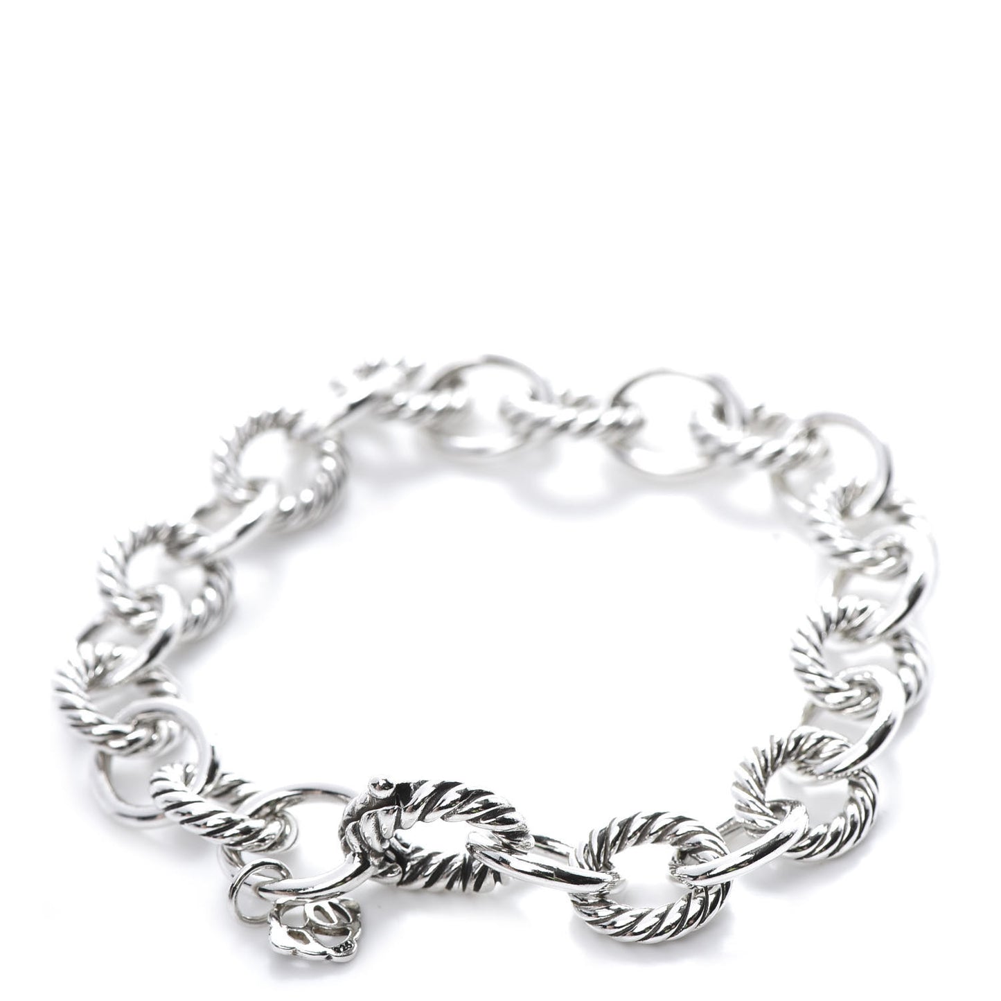 Sterling Silver 10mm Medium Oval Link Bracelet
