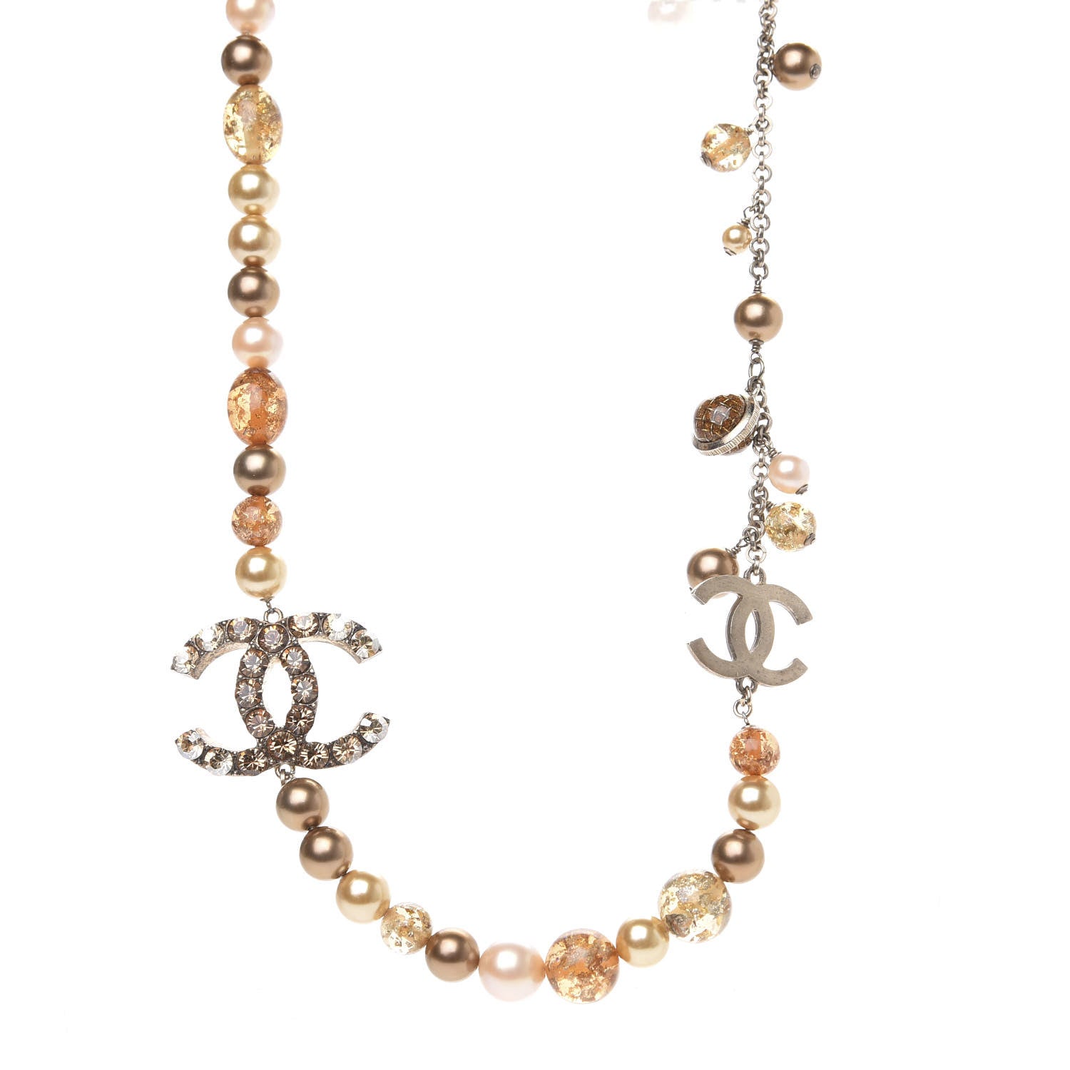 Chanel Pearl CC Short Necklace 1 of 3