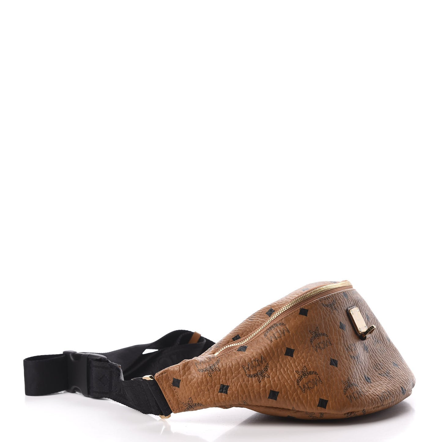Visetos Medium Fusten Belt Bag Cognac
