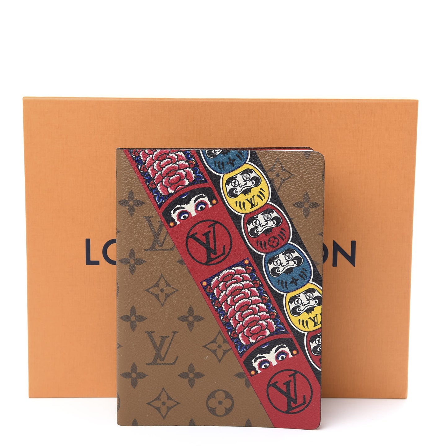 Reverse Monogram Kabuki Stickers Clemence Notebook