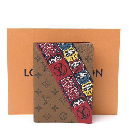 Louis Vuitton Reverse Monogram Kabuki Stickers Clemence Notebook 6 of 6