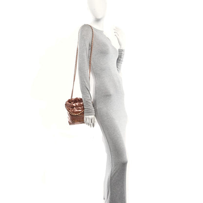 Chanel Metallic Calfskin Quilted Mini Chanel 22 Copper 2 of 10