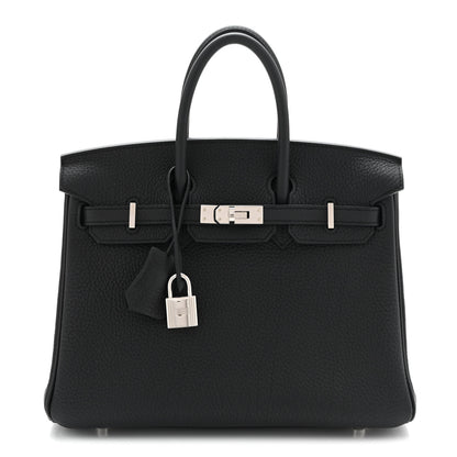 Hermes Togo Birkin 25 Black 1 of 11