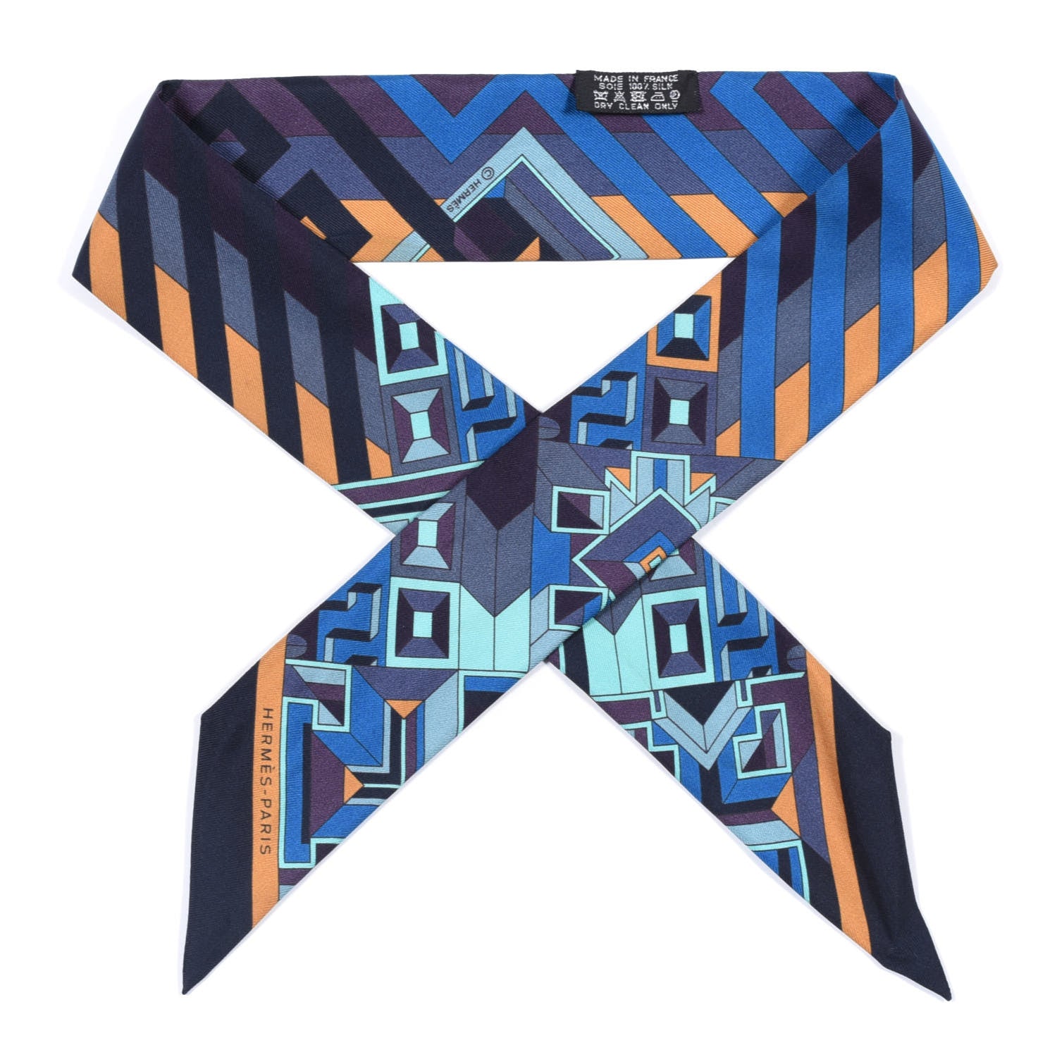 Hermes Silk Le Fil d'Ariane Twilly 1 of 5