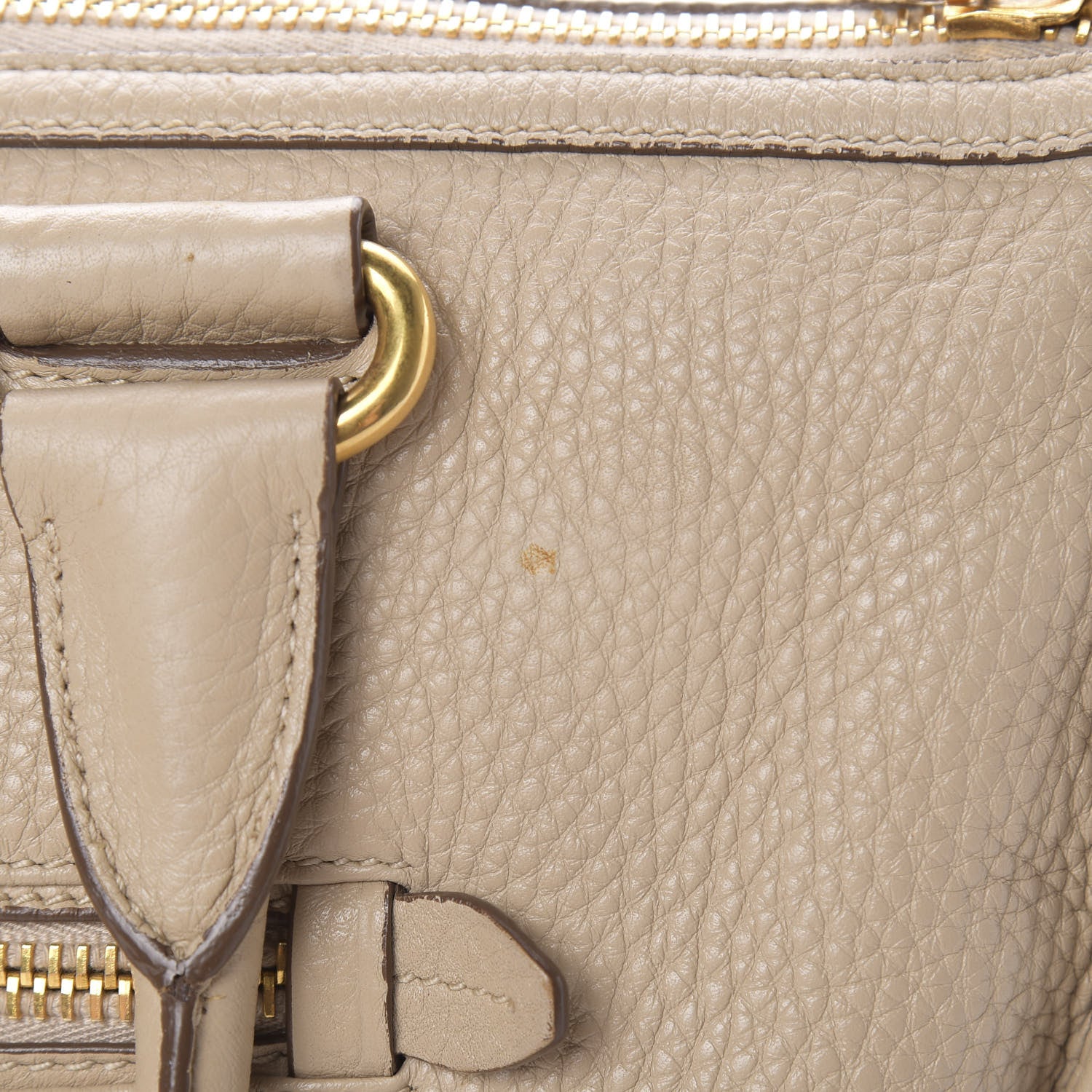 Prada Vitello Daino Shopping Satchel Cammeo 17 of 21