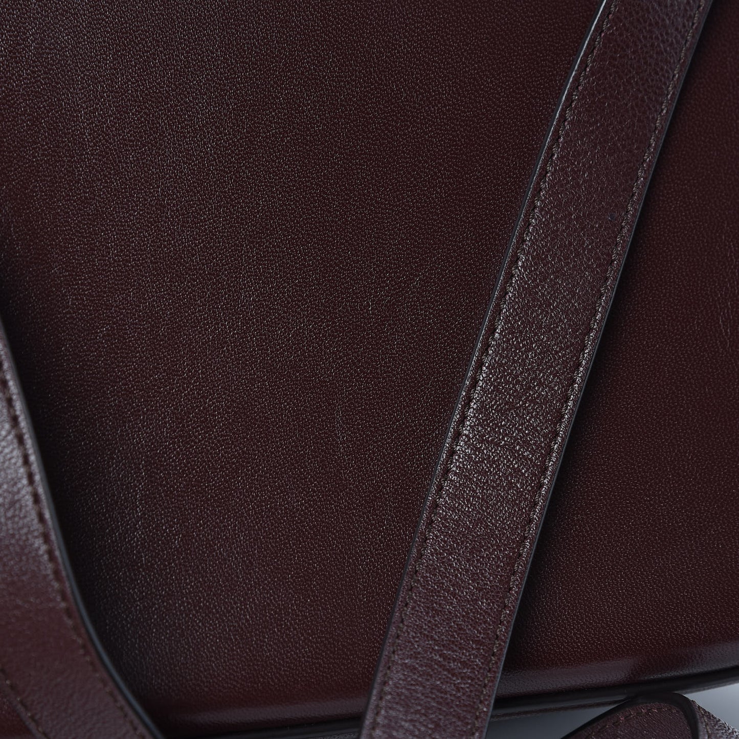 Smooth Calfskin Small Selwood Oxblood