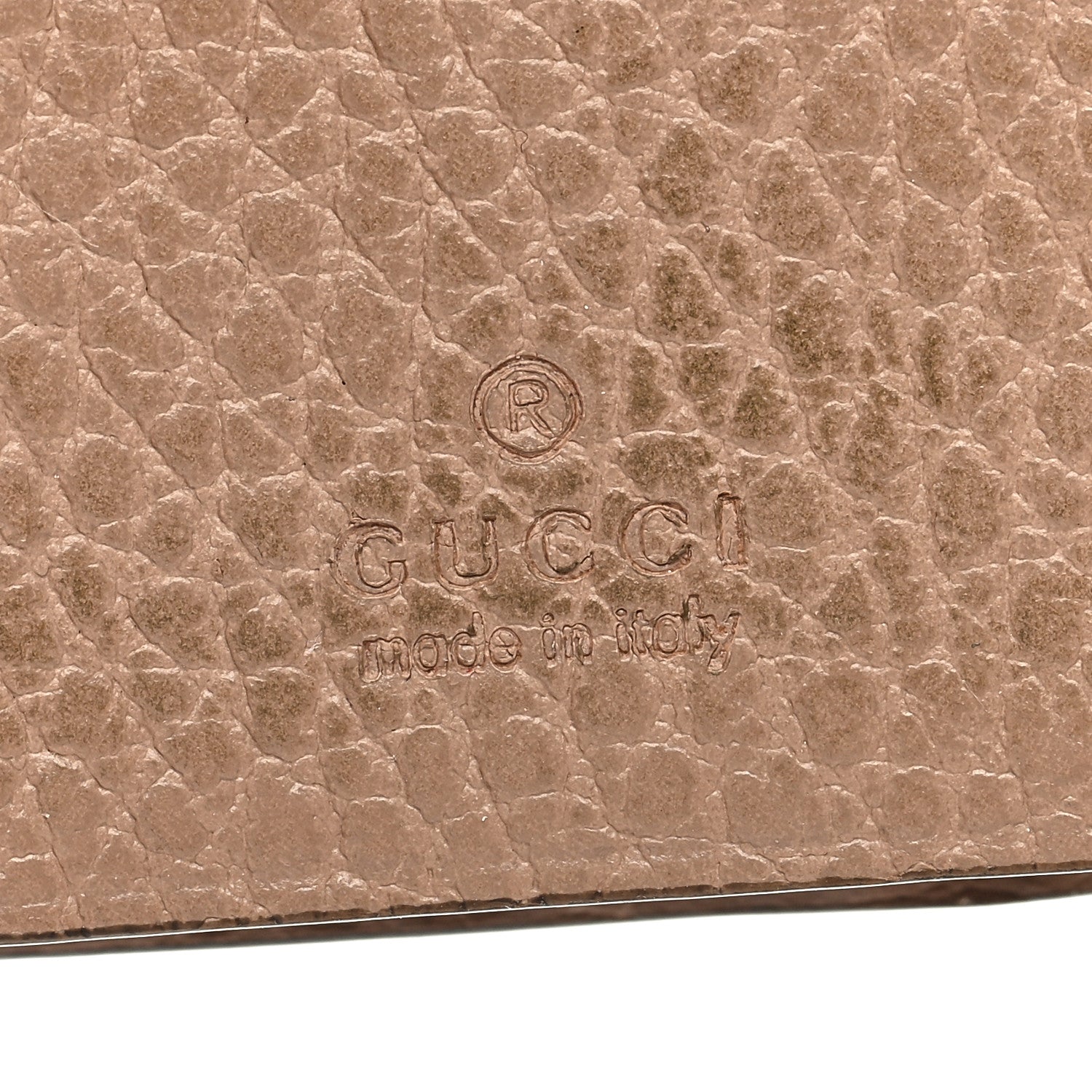 Gucci Dollar Calfskin GG Supreme Monogram GG Marmont 6 Key Holder Case Porcelain Rose Beige Ebony 6 of 8