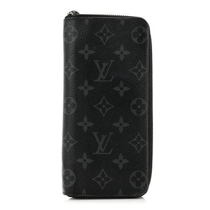 Louis Vuitton Monogram Eclipse Vertical Zippy Wallet 1 of 9