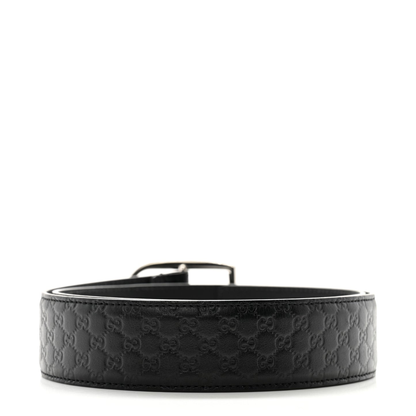 Soft Microguccissima 40mm Belt 80 32 Black