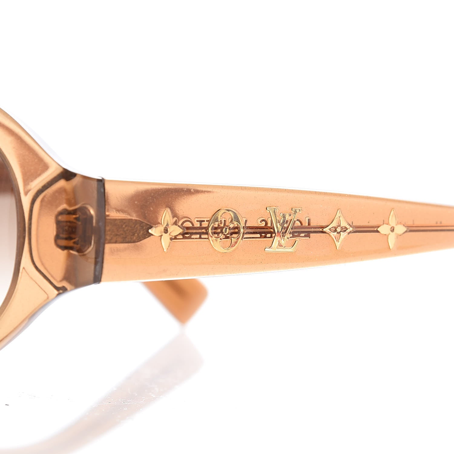 Louis Vuitton Obsession Rond Sunglasses Z0032E Glitter Honey 5 of 8