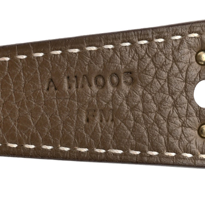 Hermes Taurillon Clemence Lindy 30 Etoupe 7 of 11