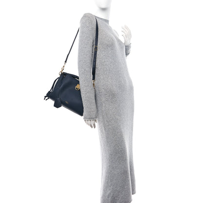 Mulberry Heavy Grain Small Iris Tote Navy 2 of 8