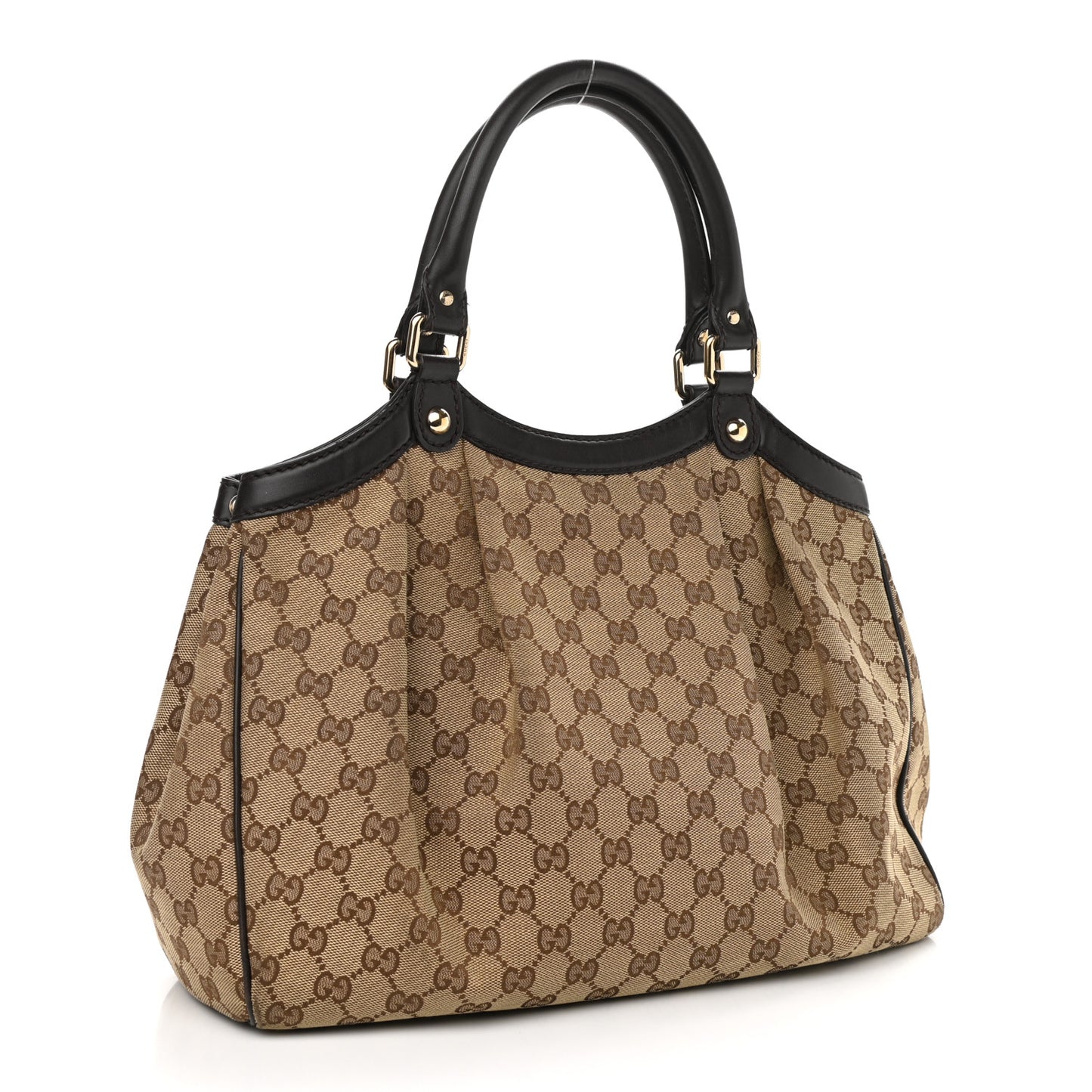 Monogram Medium Sukey Tote Dark Brown