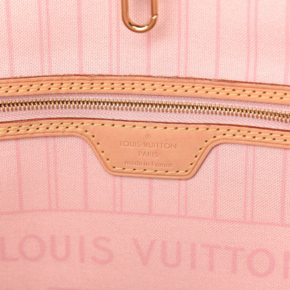 Louis Vuitton Damier Azur Neo Neverfull MM Rose Ballerine 6 of 15