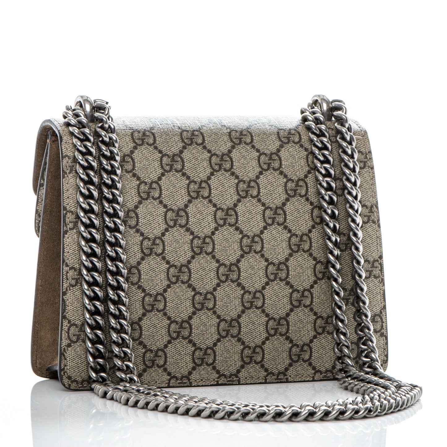 GG Supreme Monogram Mini Dionysus Shoulder Bag Taupe